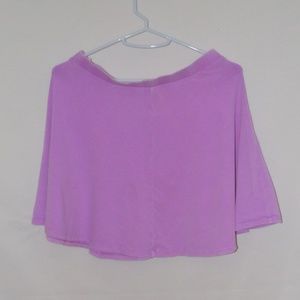 Neon Purple skater skirt